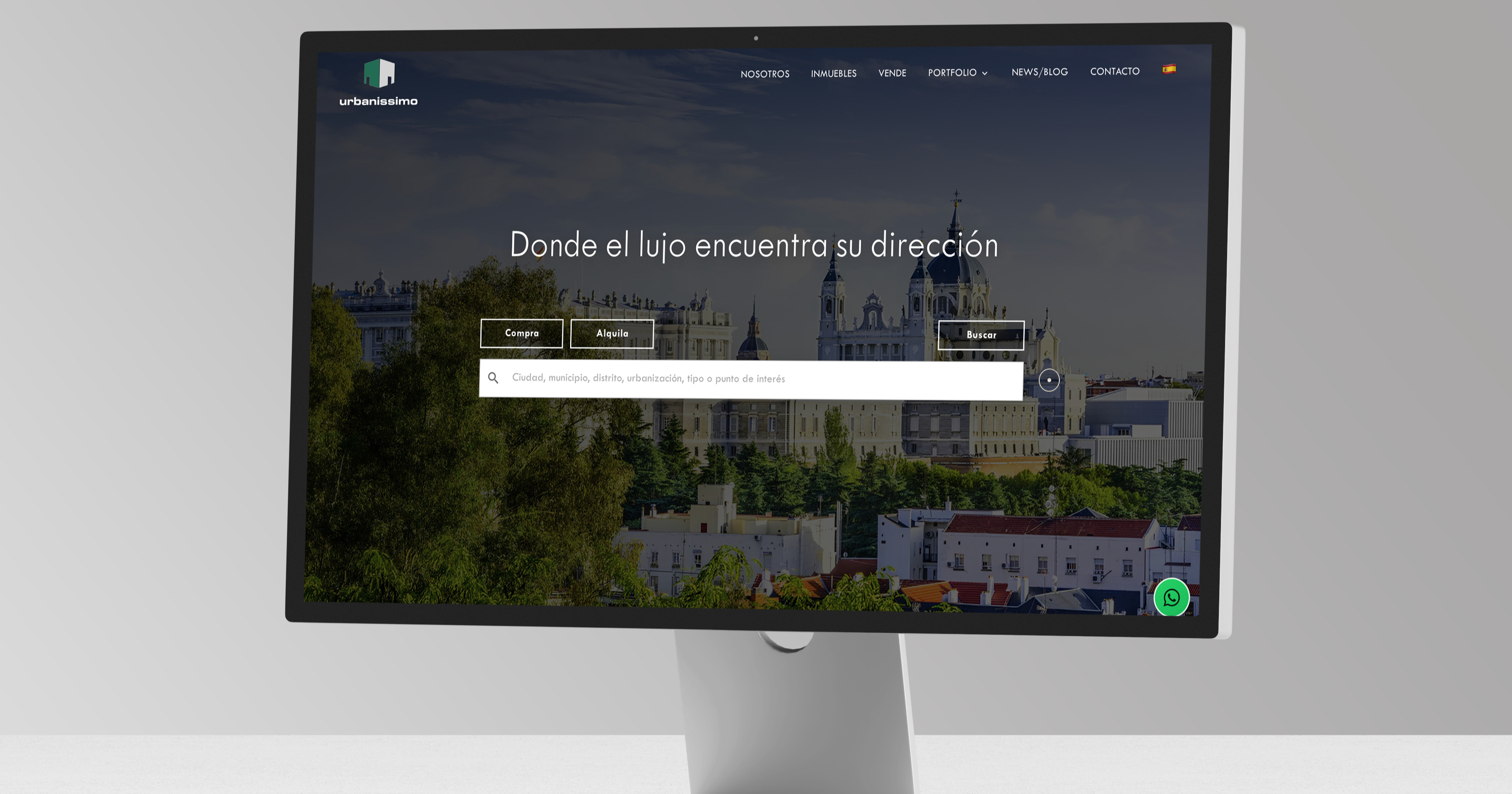 Diseñador trabajando en la web de un negocio de Murcia